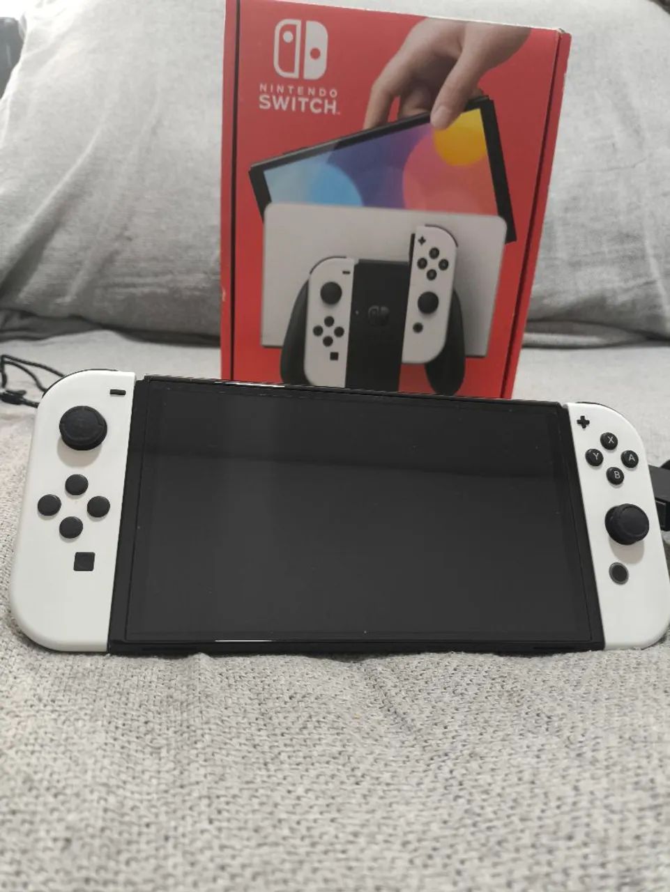 Nintendo Switch Oled Desblq Cheio de jogos - Foto 2