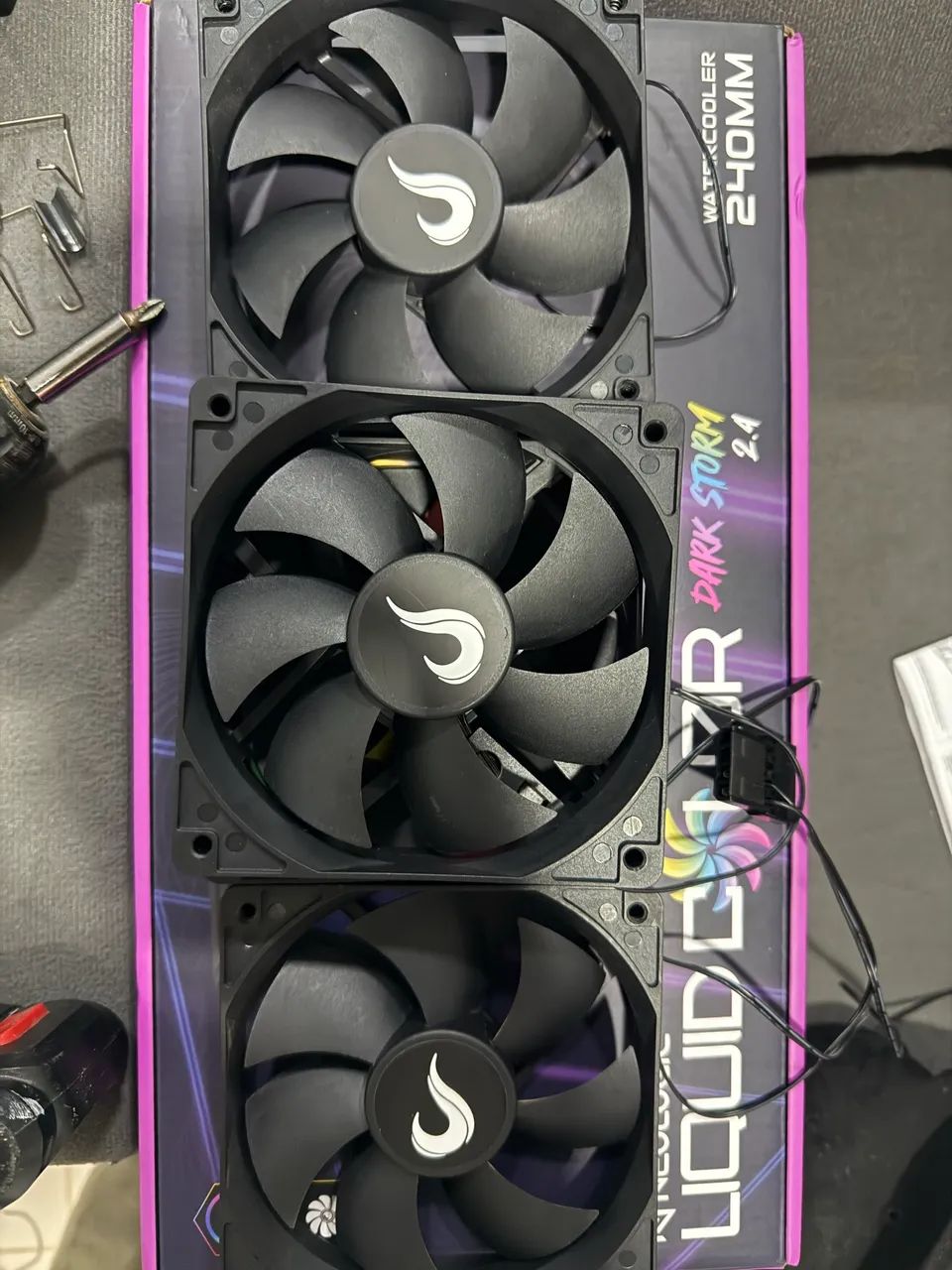Kit de Fans Rise mode black 6UN