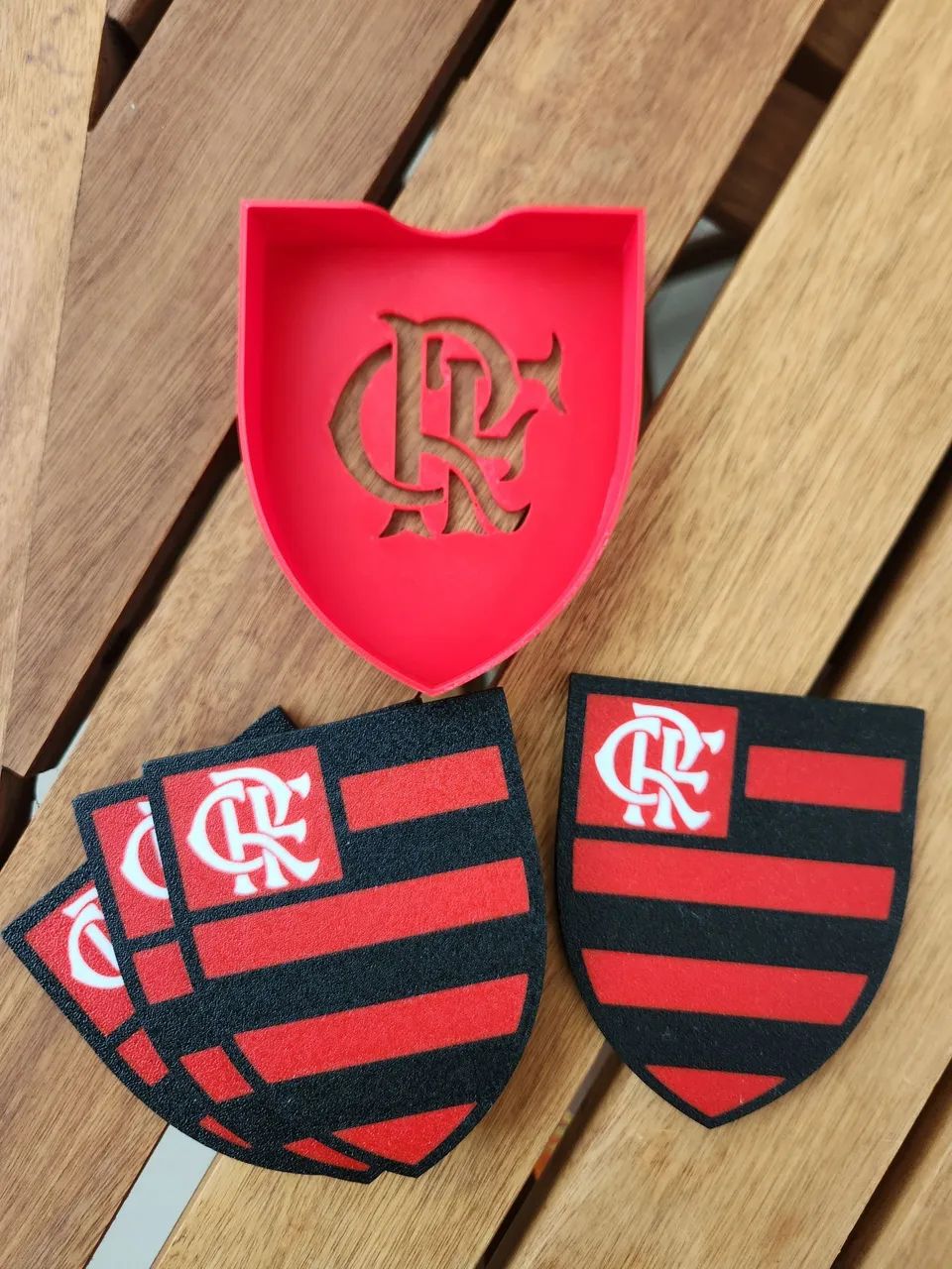 Kit Porta-Copo Flamengo  - Foto 2
