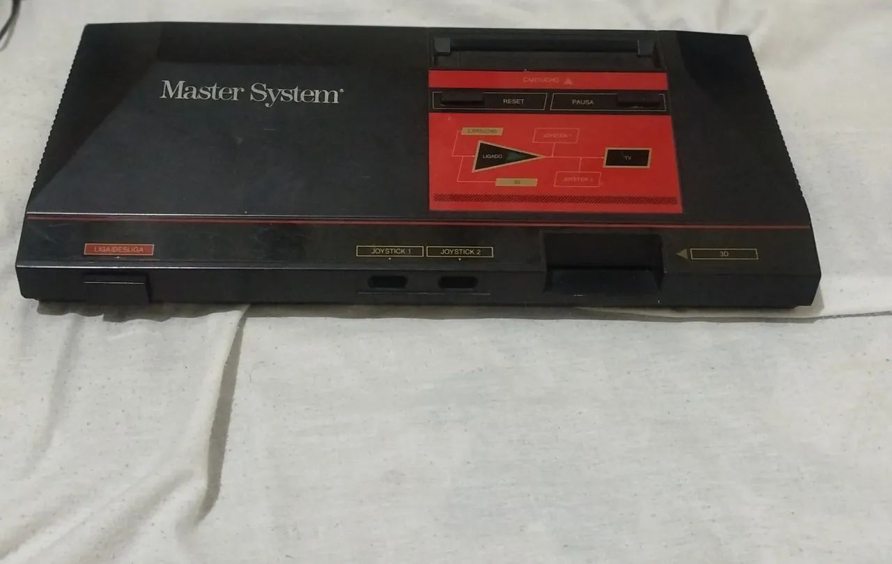 Master system sega completo 