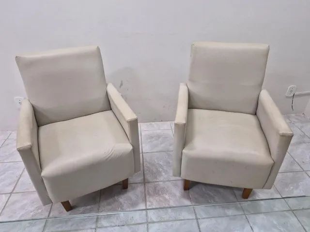 VENDO 2 POLTRONAS DECORATIVAS - BEGE