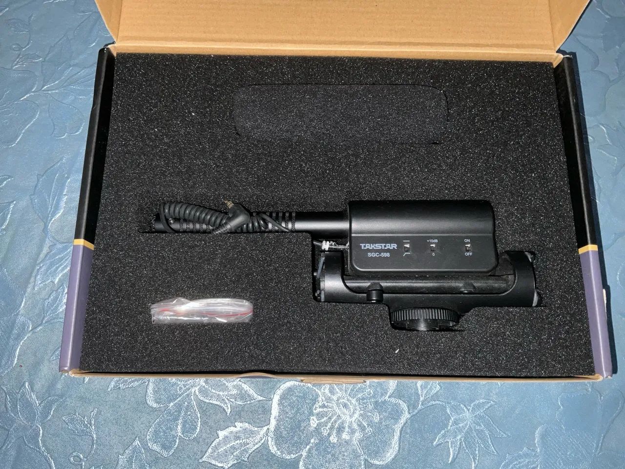 Microfone de câmera Takstar SGC-598 com caixa - Foto 3