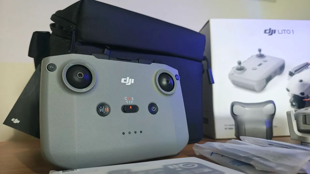 Drone DJI NOVO e LACRADO modelo Lito 1 combo  - Foto 3