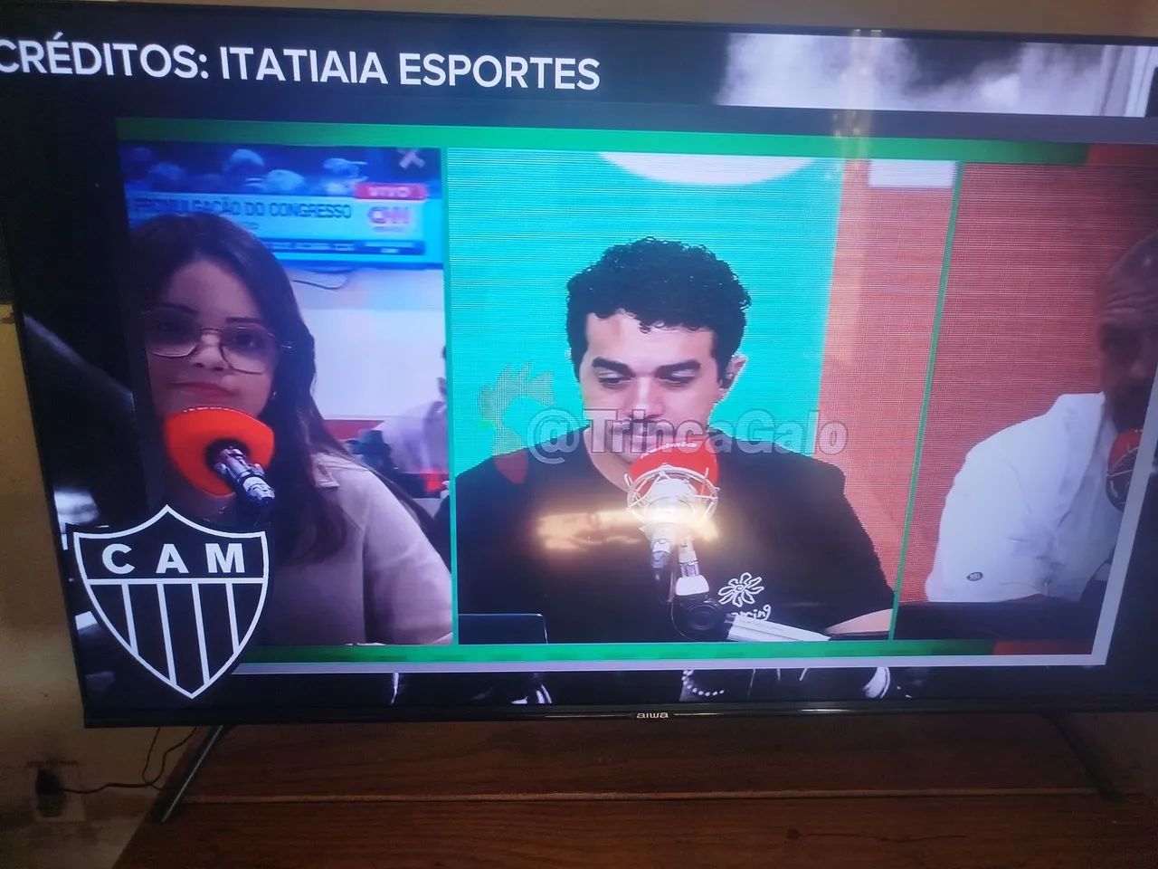 Vendo TV 50 aiwa polegadas - Foto 5