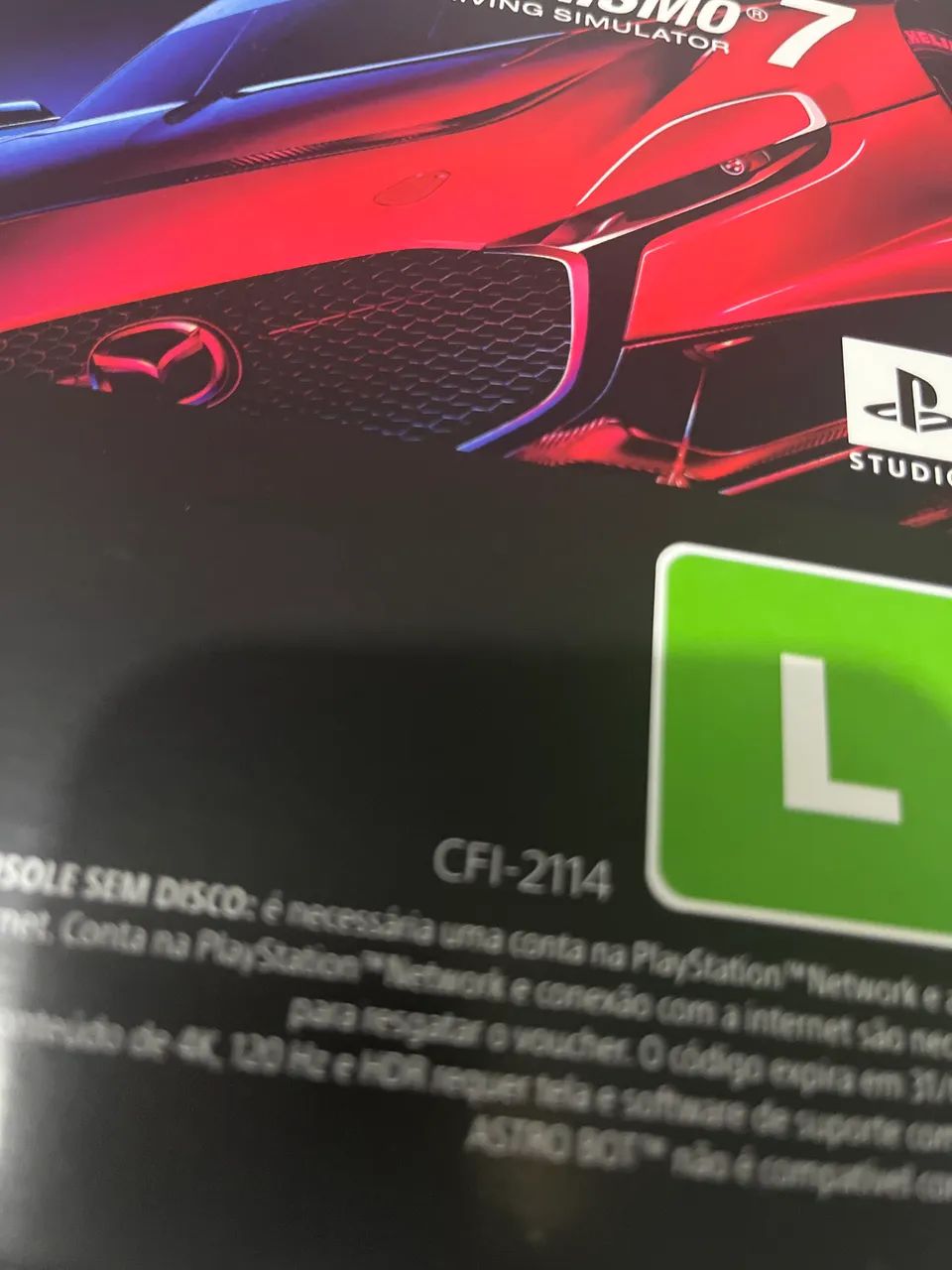 Ps5 slim com caixa  - Foto 3