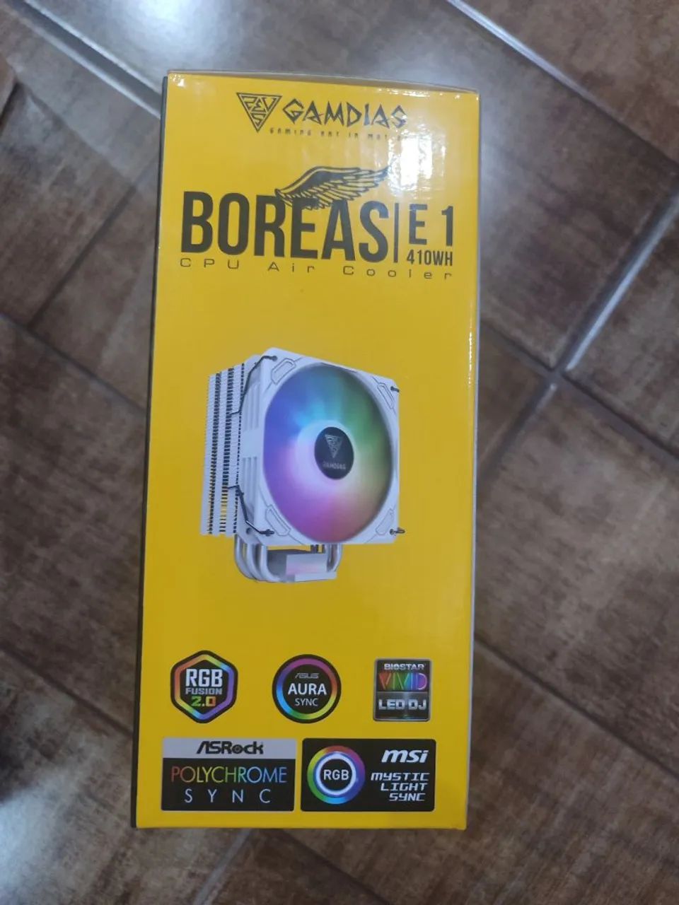 Cooler Gamdias Boreas E1 410WH ARGB - Branco - 120mm - Foto 5