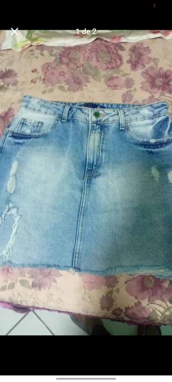 Saia Jeans