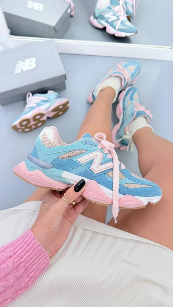 Tenis New balance 9060 Couro