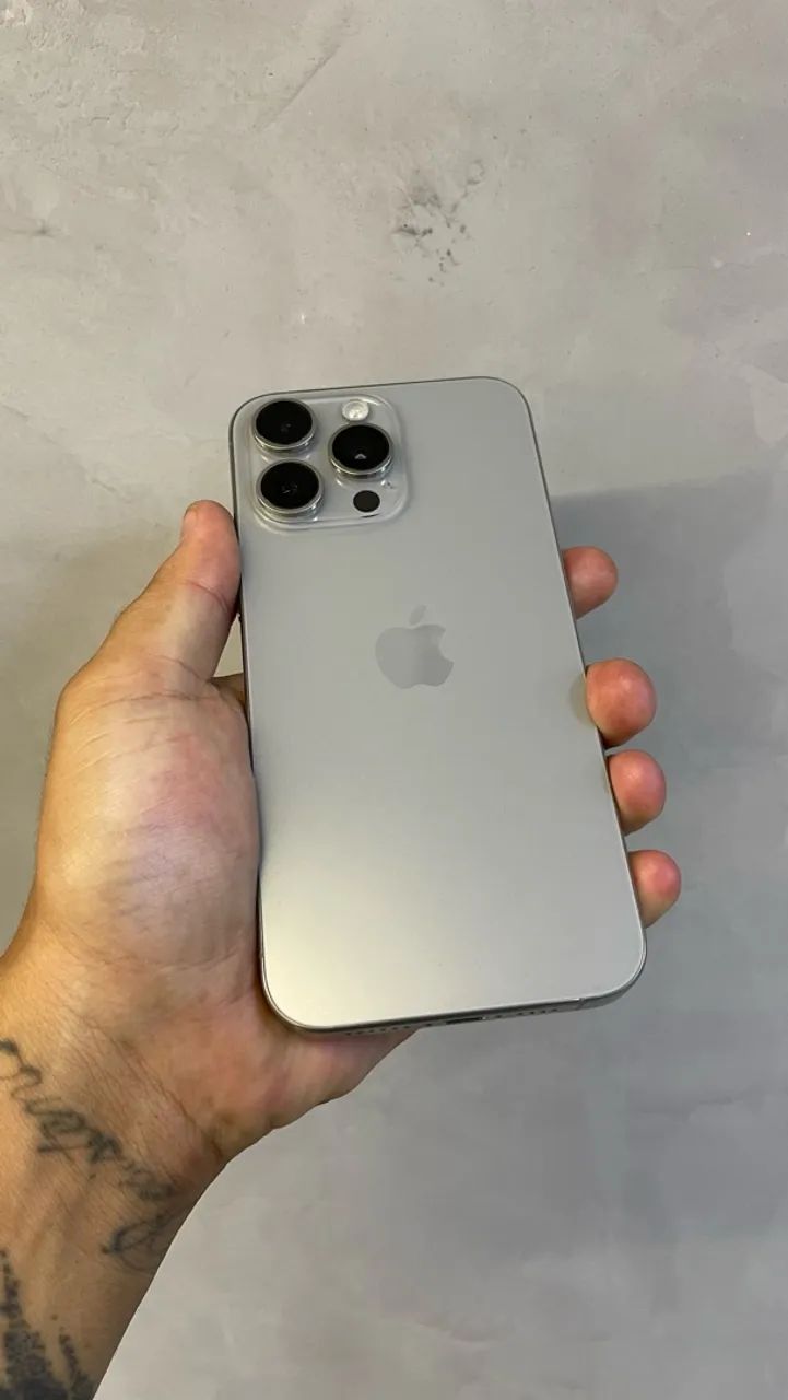 IPHONE 15 PRO MAX 256GB 80% COM CAIXA 