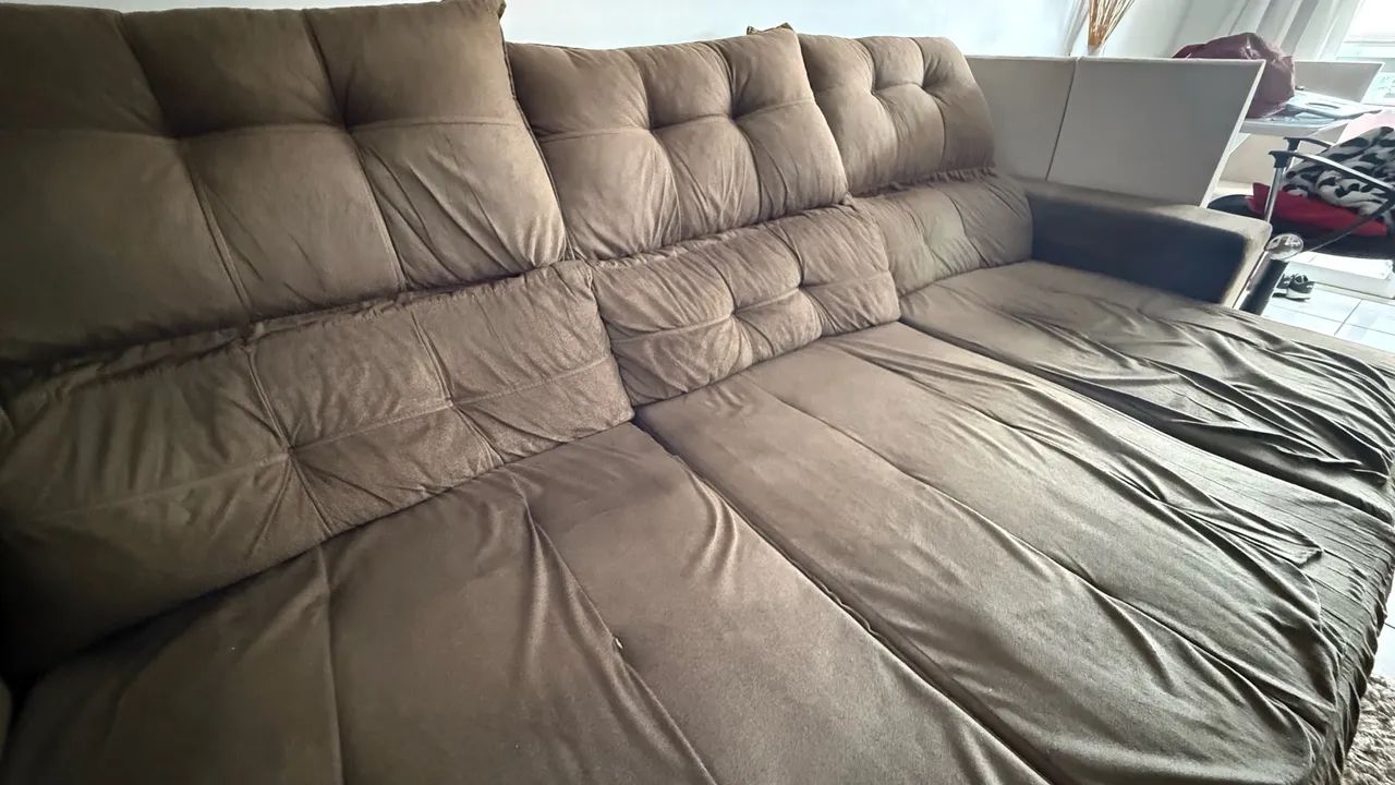 Sofá 3 lugares 2,55x1,40m