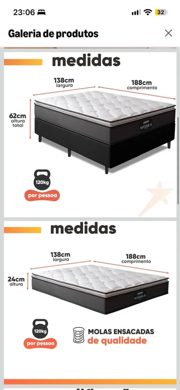 Cama box + colchão - Foto 4