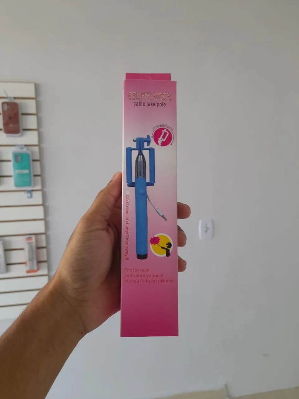 Bastão suporte para selfie 