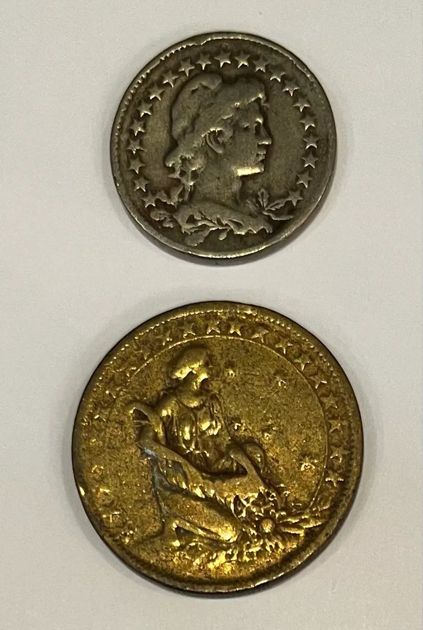 Moedas Antigas - Réis 1927 - 1929 - Foto 2