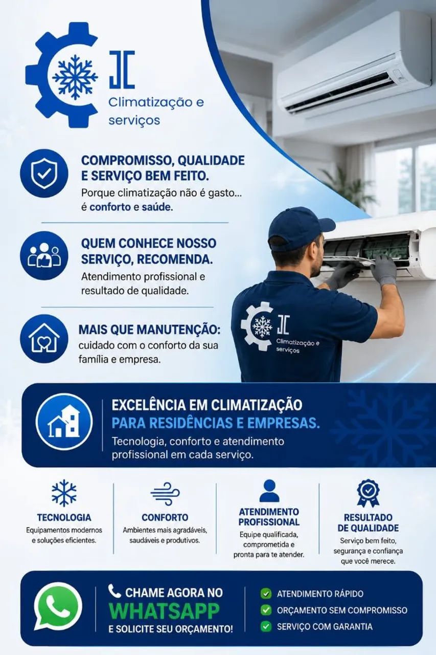 Jc climatização e serviços 