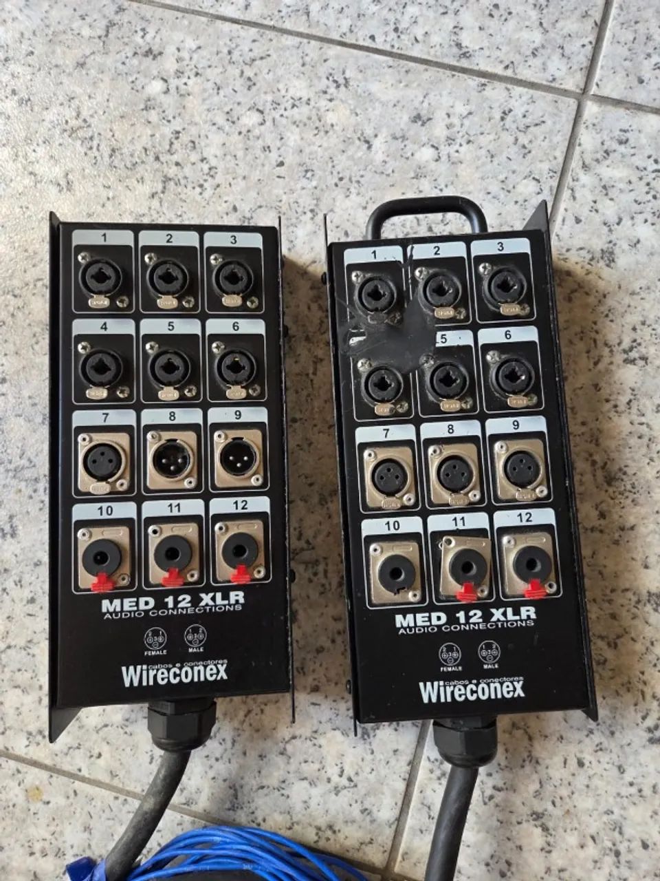 Multicabo Medusa 12 canais