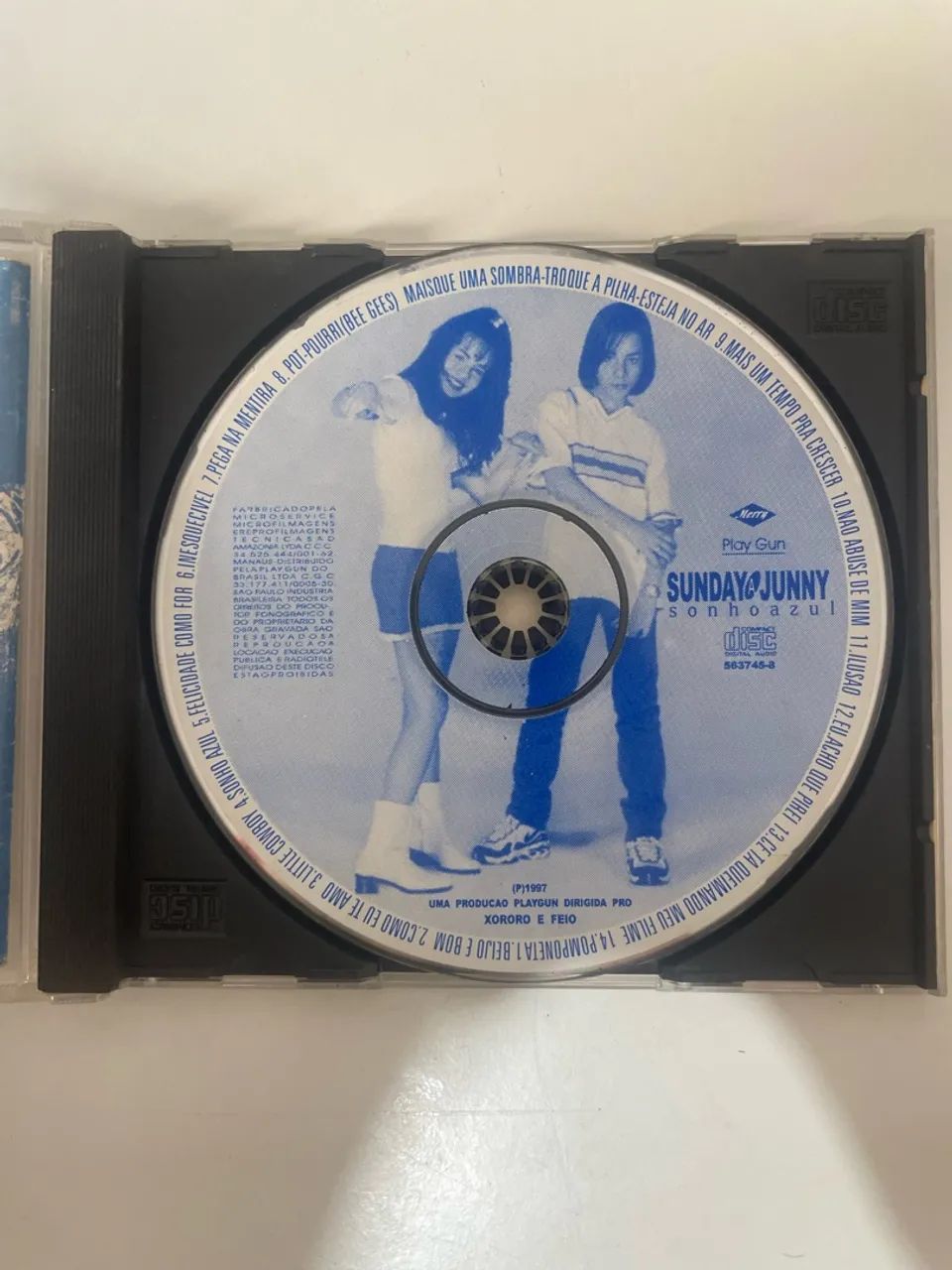 CD Sandy & Junior - Sonho Azul (Usado) - Foto 3