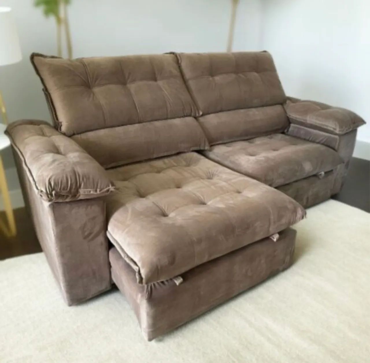 Assento Conforto Premium Capuccino