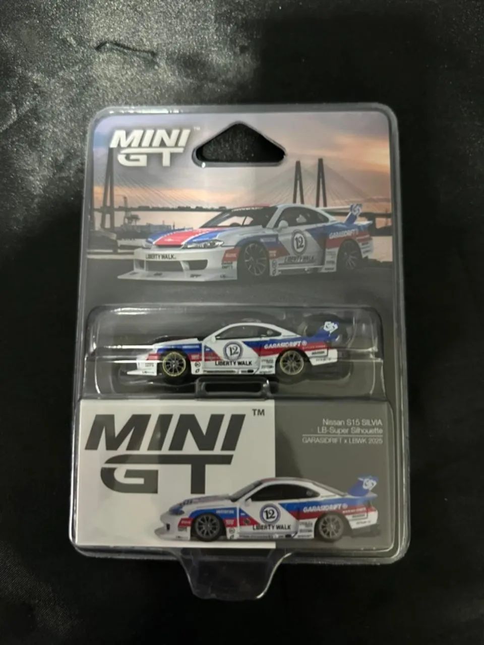 Mini Gt Nissan LB Super Silhouette S15 Silvia Garasidrift x Lbwk
