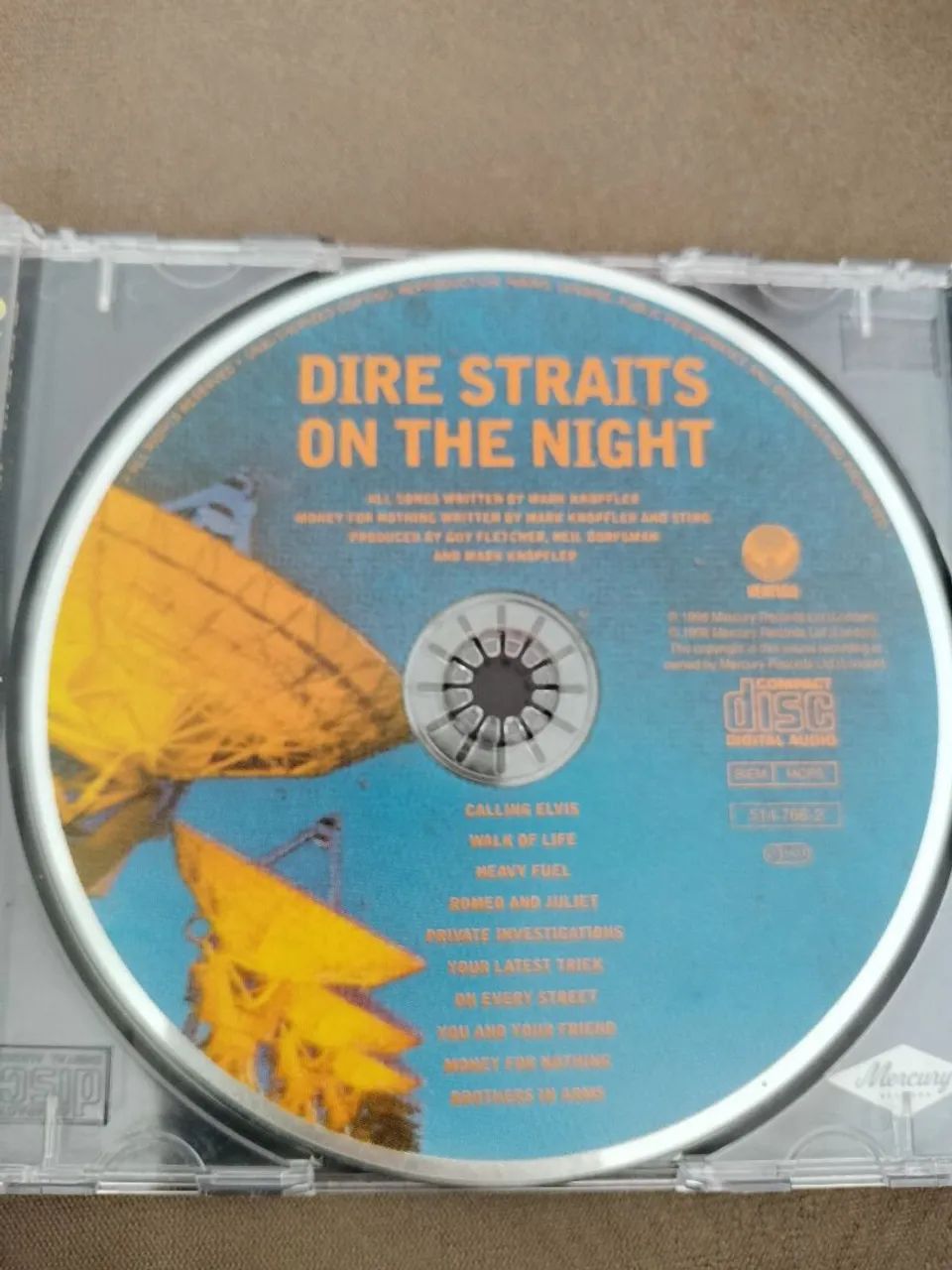 CD Dire Straits - On the Night - Importado - Foto 4