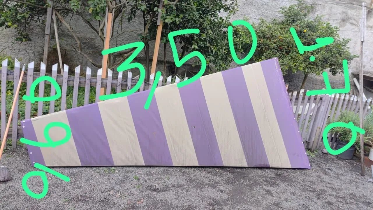 Toldo em lona 