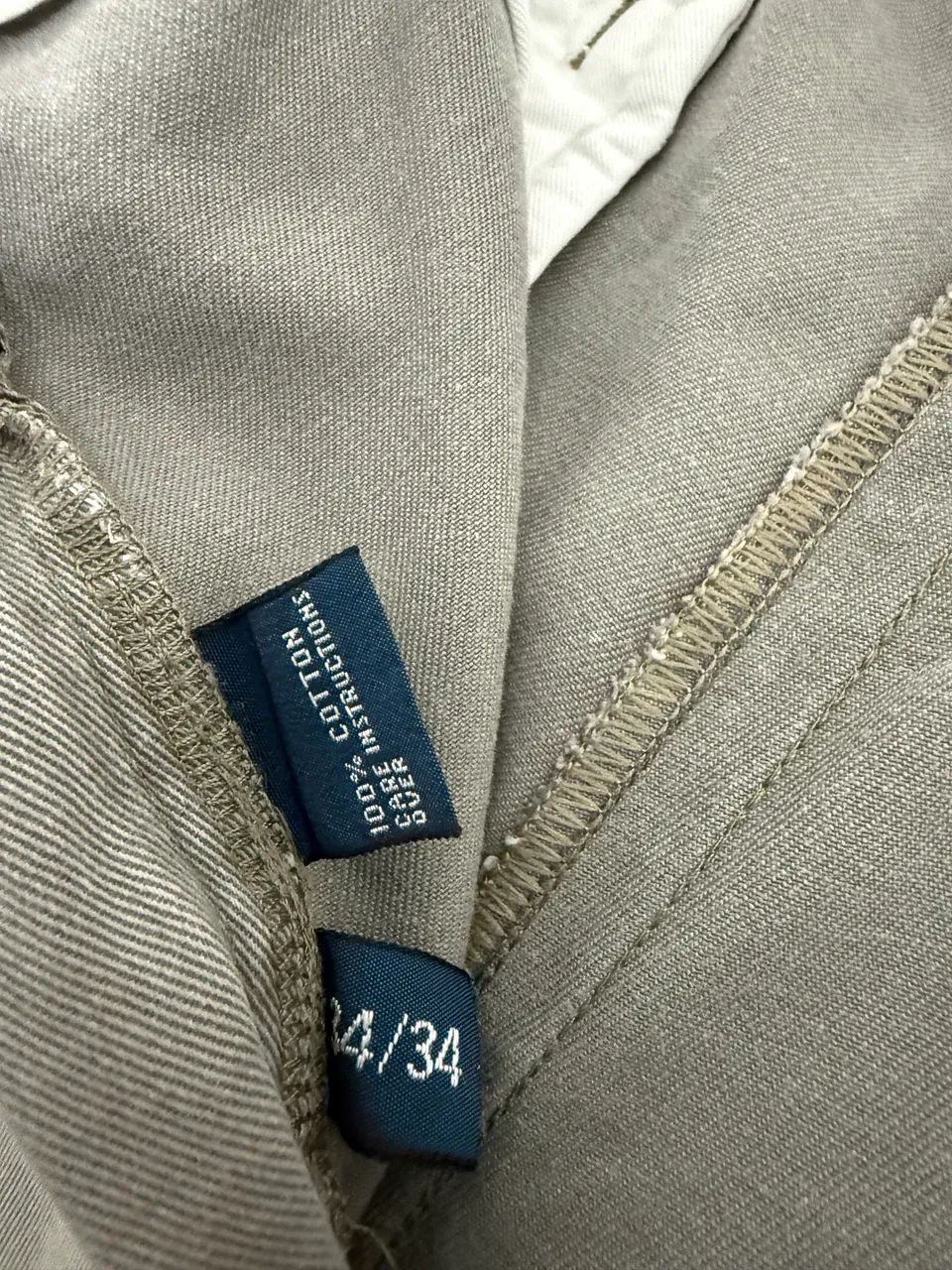 Calça Polo Rauph Laurent estilo alfaiataria cinza - Foto 2