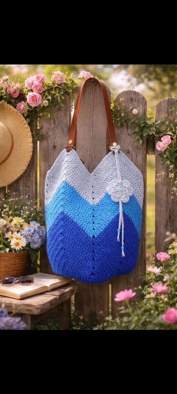 BOLSAS de CROCHÊ 