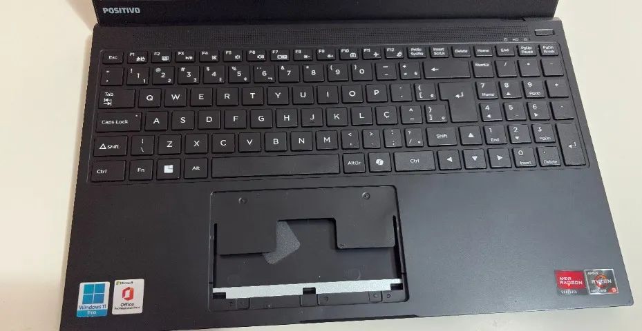 Carcaça Teclado Notebook Positivo Vision R15 Original (Usado) - Foto 2