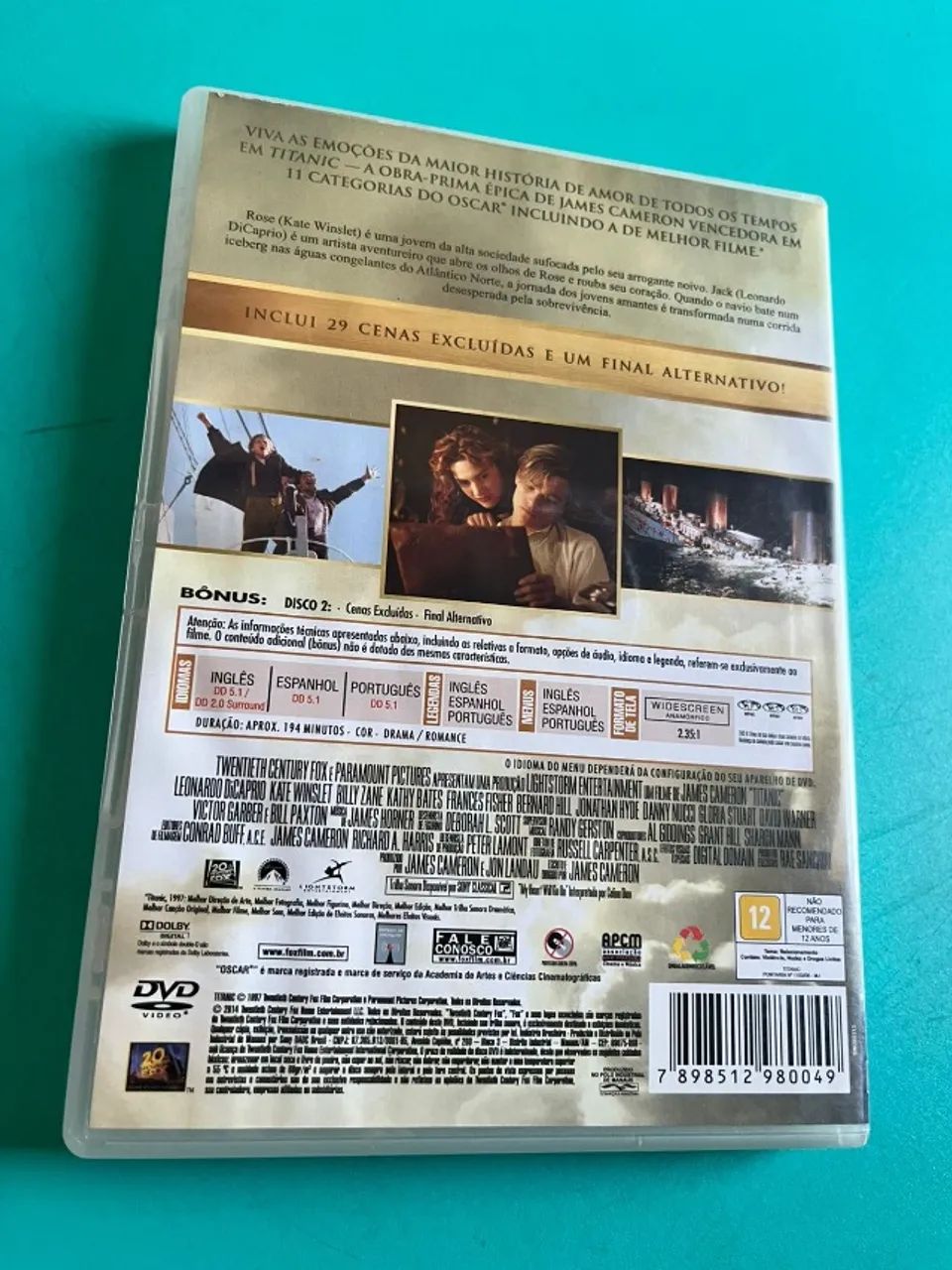 Dvd Duplo Titanic - Foto 4