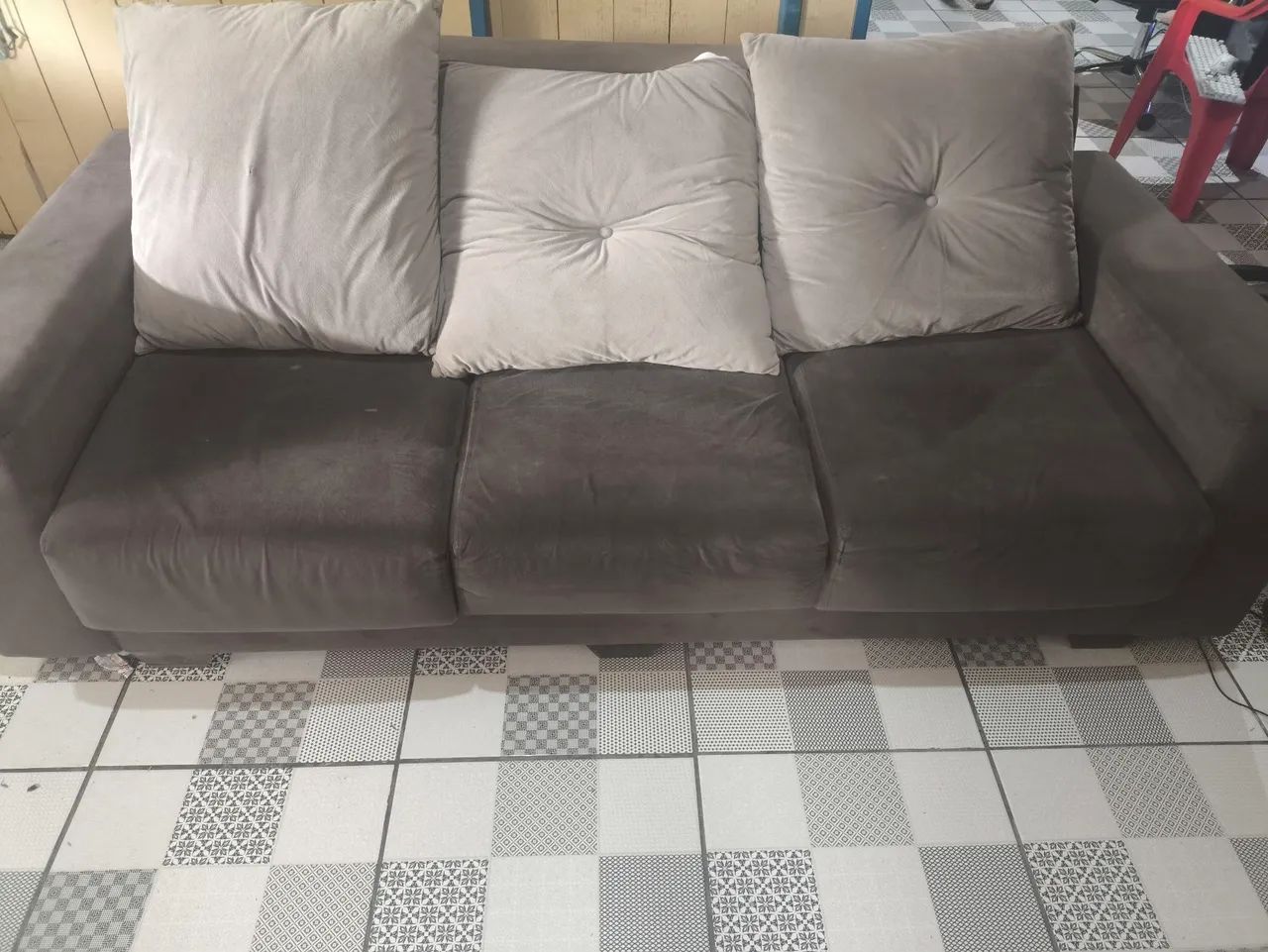 Sofá retrátil 3 lugares  - Foto 2