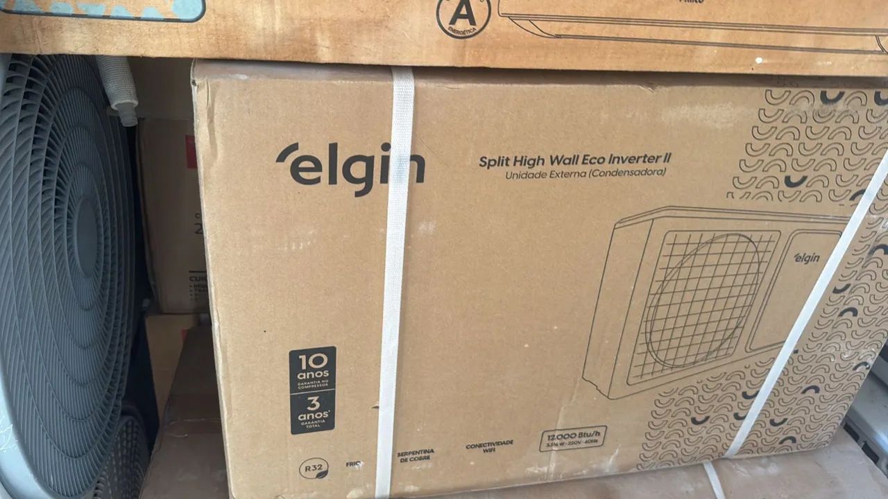 Ar condicionado 9.000 BTU's Elgin Wi-Fi instalado  - Foto 3
