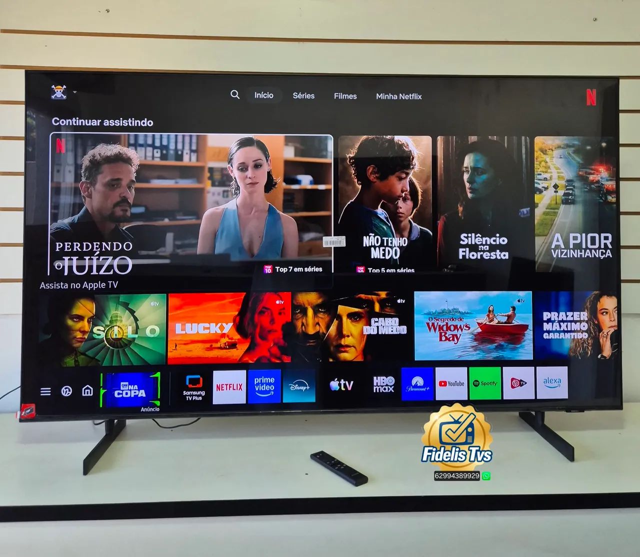 65 SAMSUNG 4K COMPLETA ( FININHA ) - Foto 4