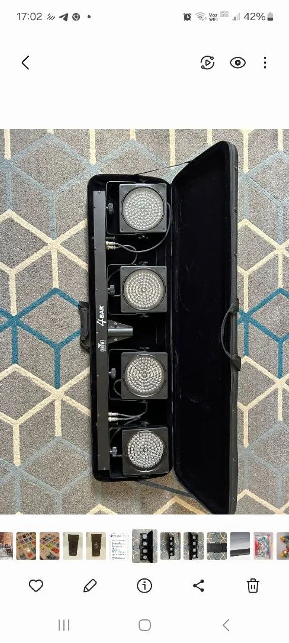 Sistema de luzes Chauvet / Troco por ps4