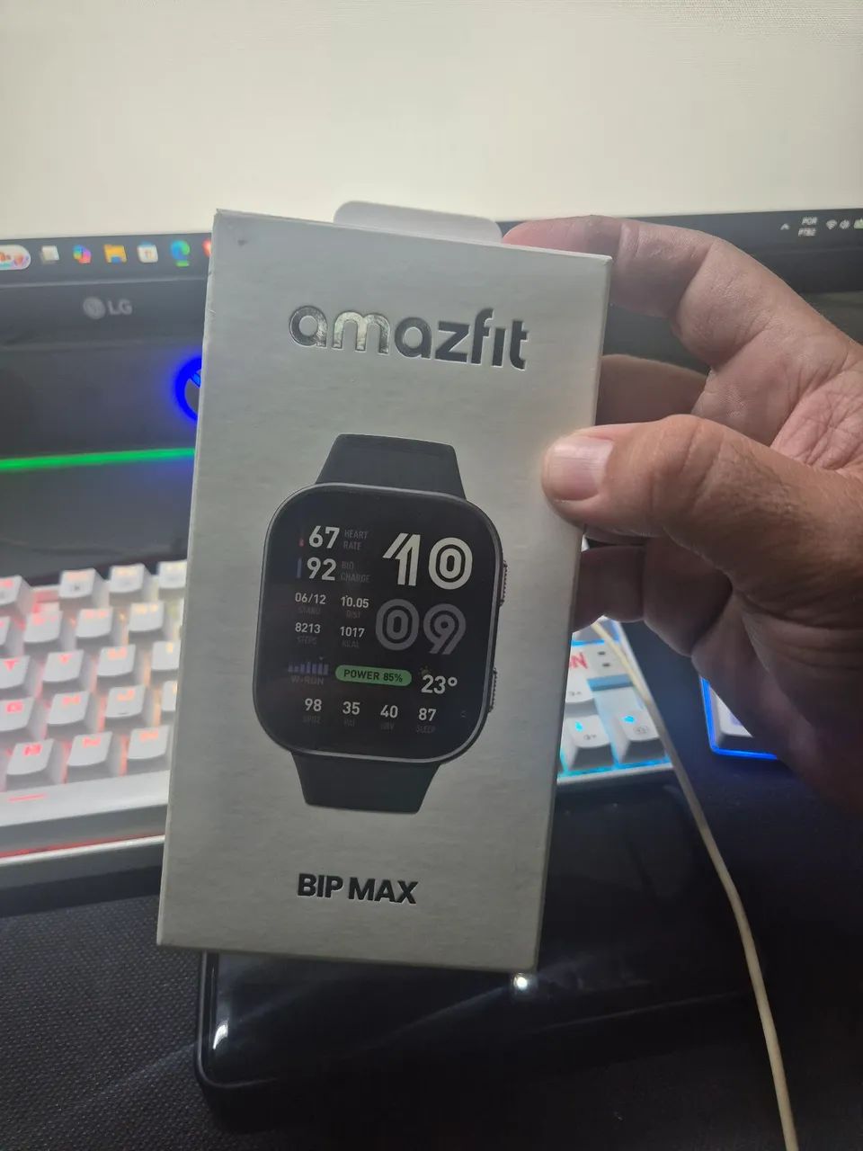 Amazfit BIP MAX - Cinza
