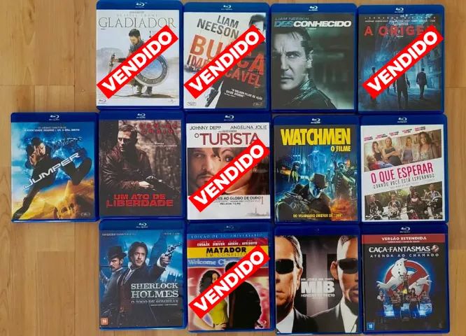 Blu rays diversos - R$30 cada