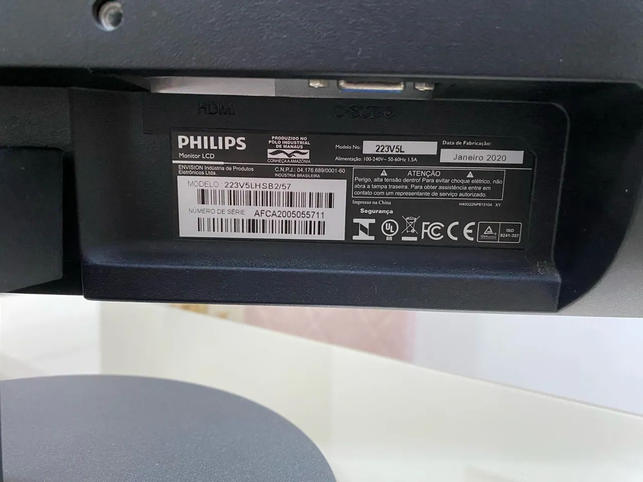 Monitor 21,5 Polegadas Full HD  - Foto 4