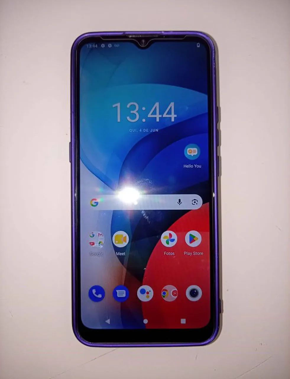 Motorola E7 Aquamarine Semi novo 