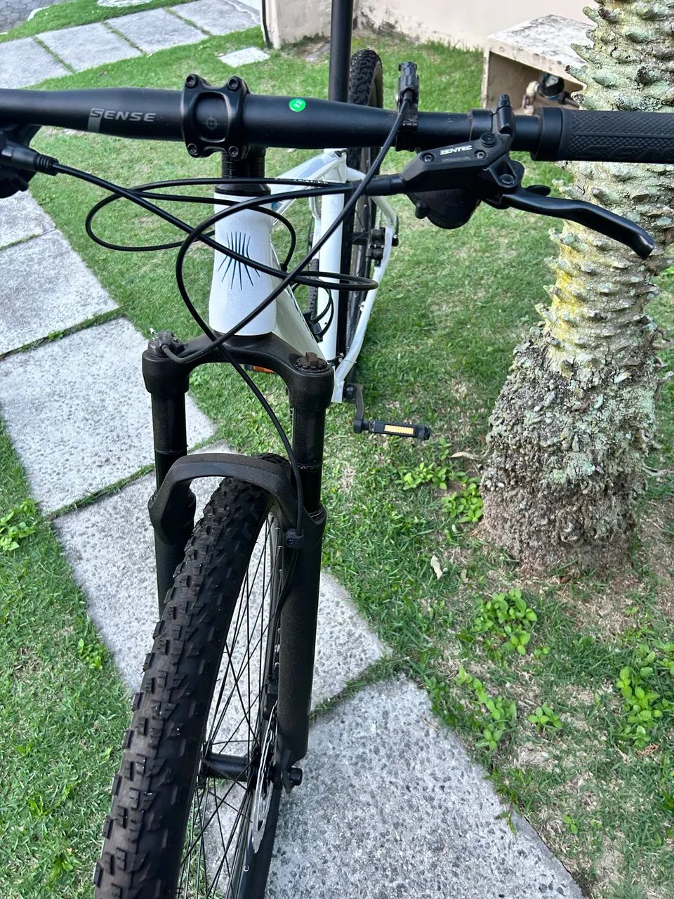 BICICLETA SENSE REACT SPORT BCO/AZL  - Foto 2