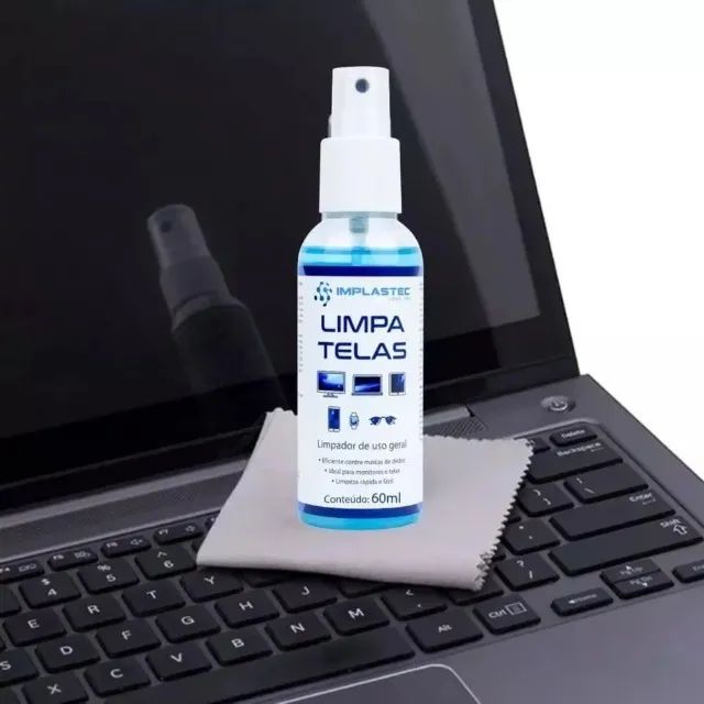 Limpa Telas Com Flanela Clean Incolor Implastec *ENTREGA GRÁTIS* - Foto 2