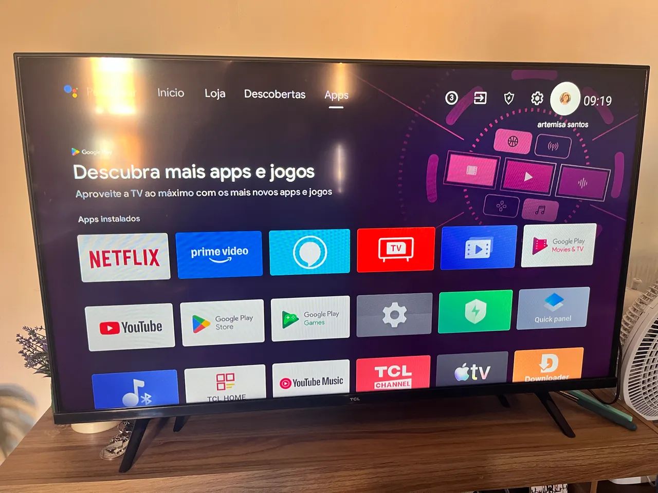 Tv TCL de 43 polegadas  - Foto 2