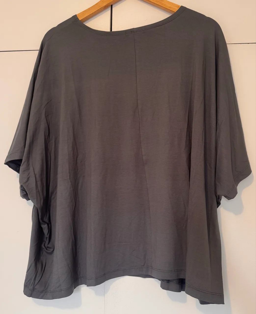 Blusa Cinza Viscolycra Premium - Foto 3