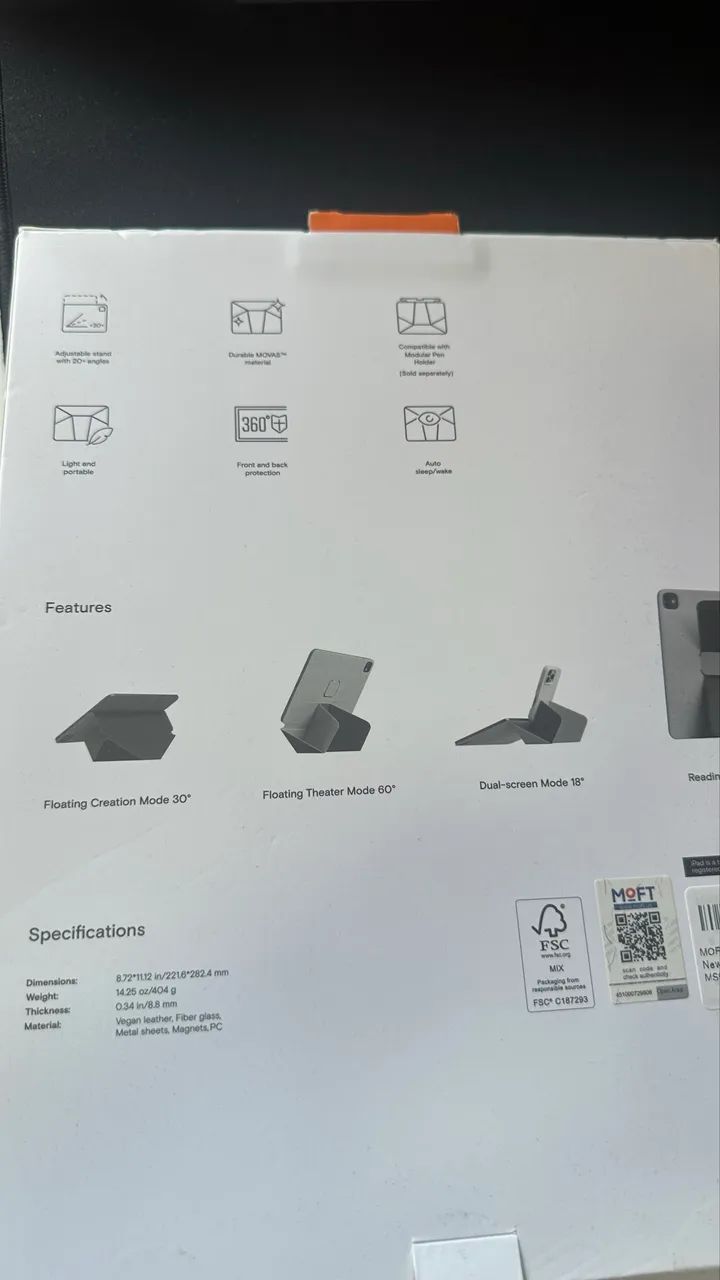MOFT capa dynamic folio para iPad Air 13 ou Pro 12,9 - Foto 4