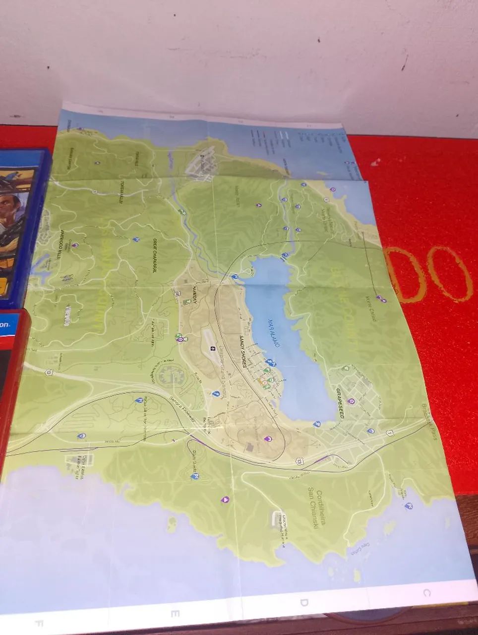 Jogos de PS4 cada jogo 80 só o GTA com o mapa aquecem 100 - Foto 3