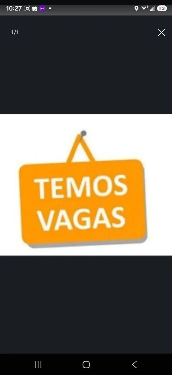 Vagas para atendente e caixa lanchonete e padaria. 