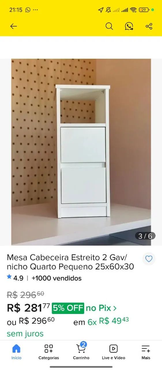 Kit cabeceira  - Foto 5