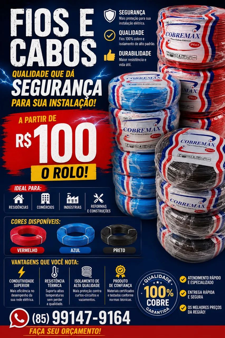 FIOS E CABOS