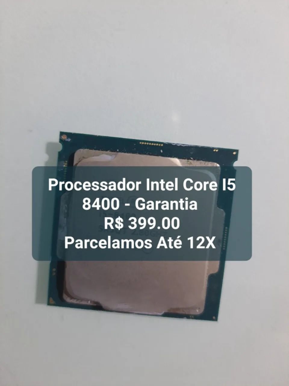 Processador Intel Core i5 / 1151 - 8 Geração.
