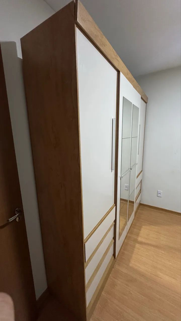 GUARDA-ROUPA 6 PORTAS COM ESPELHOS - EXCELENTE ESTADO