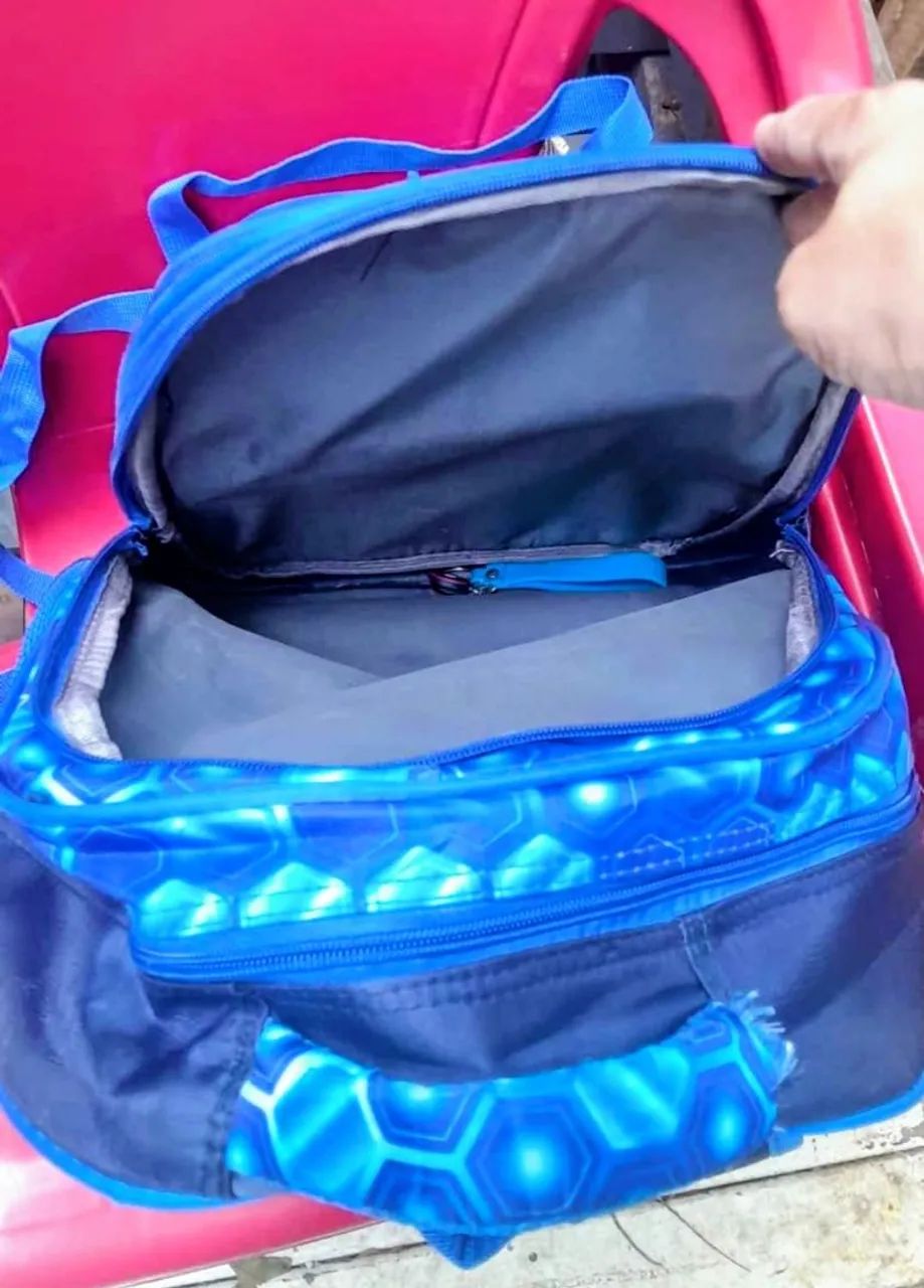 KIT ESCOLAR SONIC COMPLETO - ÓTIMO ESTADO - Foto 4