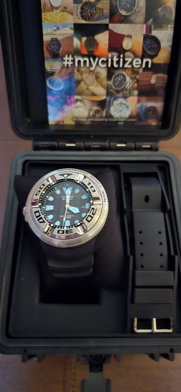 トゥコ Citizen aqualand ecozilla 300mts original completo zero e revisado