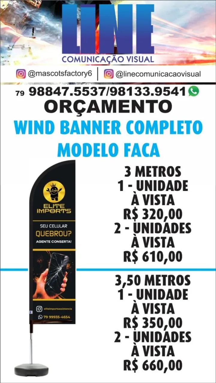 Banners, adesivos comunicação visual e papelaria  - Foto 4
